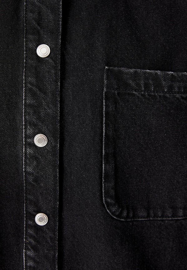 Рубашка джинсовая Sela цвет черный  Фото 5