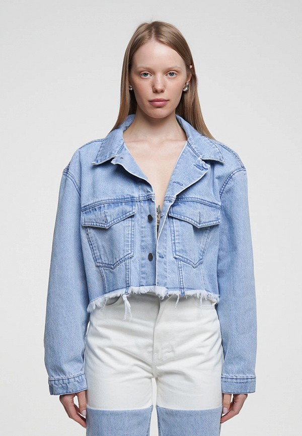 

Куртка джинсовая WhyNotDenim, Голубой, WhyNotDenim MP002XW06FCP
