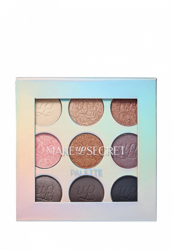 

Палетка для глаз Make-Up Secret, Разноцветный, GLAM & CHIC