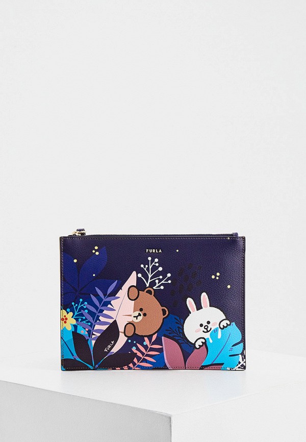 

Клатч Furla, Синий, LINEFRIENDS 2021 S ENVELOPE