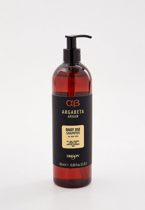 

Шампунь Dikson, Прозрачный, ARGABETA ARGAN для ежедневного ухода DIKSON, 500 мл