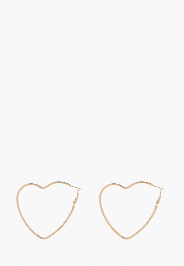 

Серьги Hatparad, Золотой, HEART