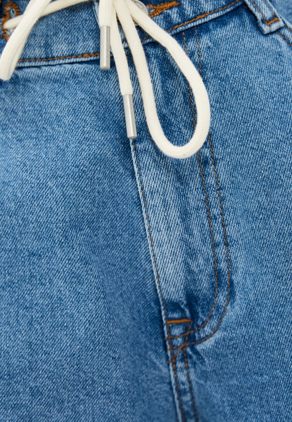Шорты джинсовые Sela цвет голубой  Фото 4