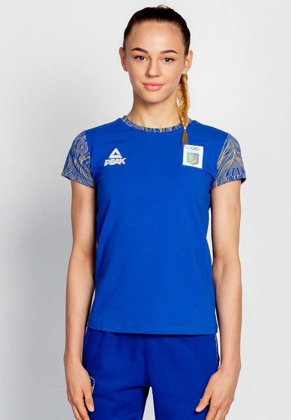 

Футболка спортивная Peak, Голубой, Peak MP002XW06I45