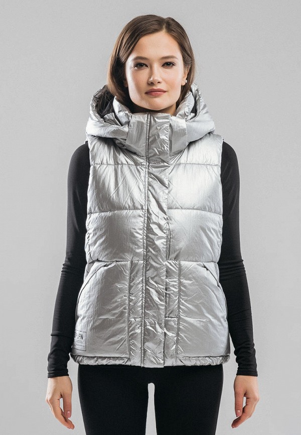 

Жилет утепленный Peak, Серебряный