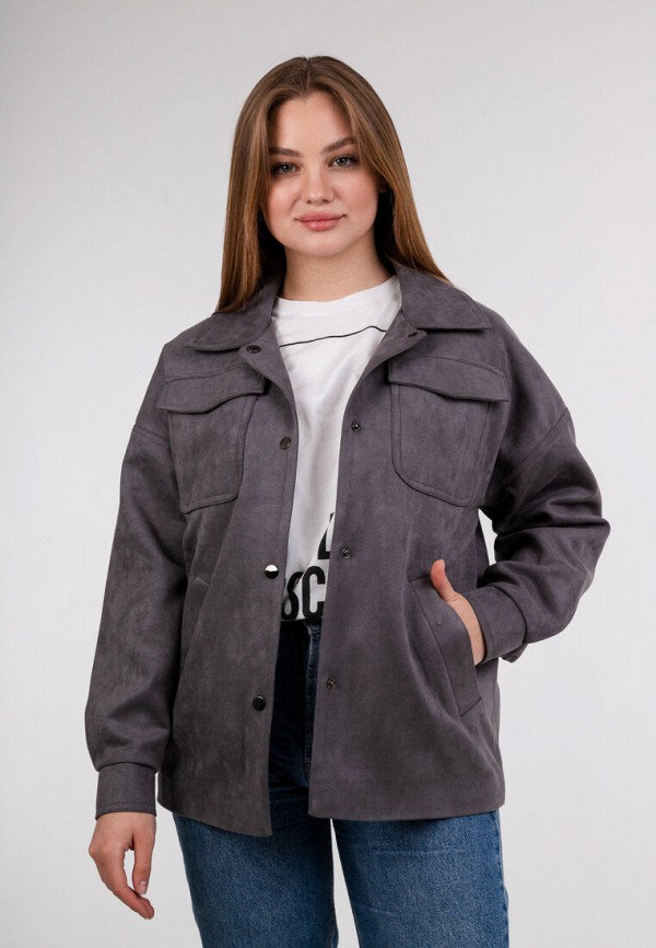 

Куртка Uzeff, Серый, "Иветта"