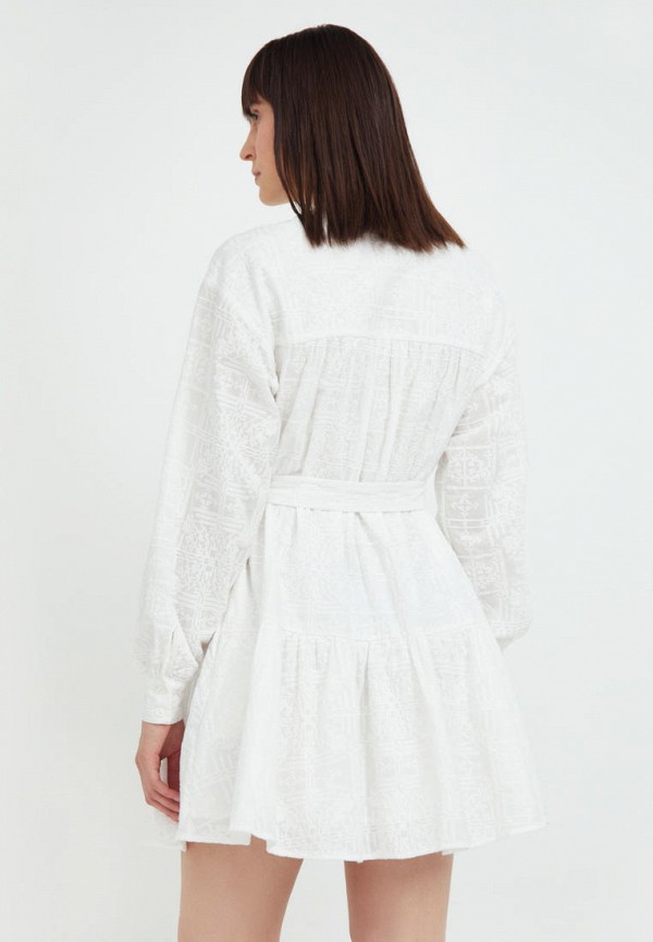 Платье Finn Flare цвет белый  Фото 3