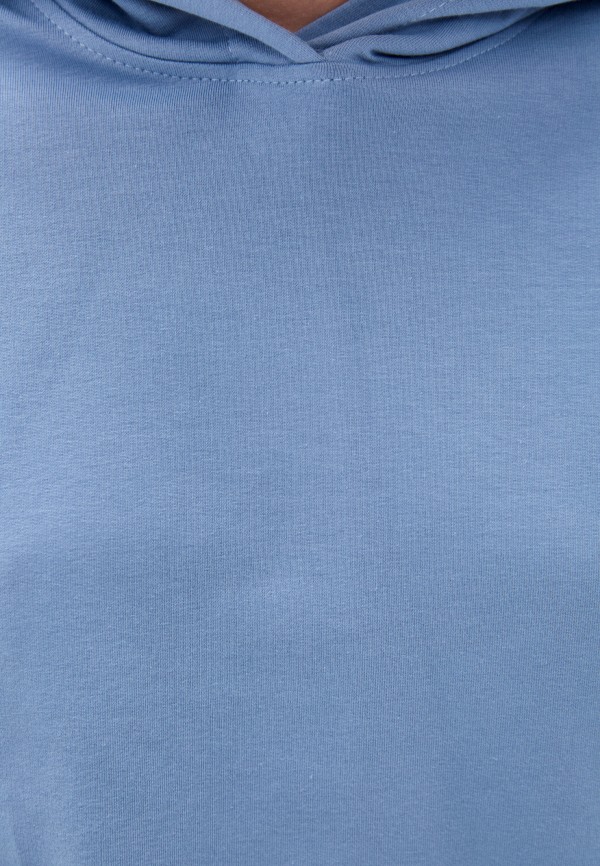 Худи Qode Wear цвет голубой  Фото 4