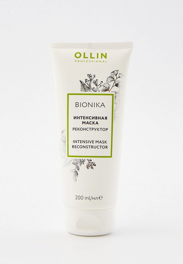 

Маска для волос Ollin, Прозрачный, BIONIKA для восстановления волос OLLIN PROFESSIONAL реконструктор интенсивная, 200 мл