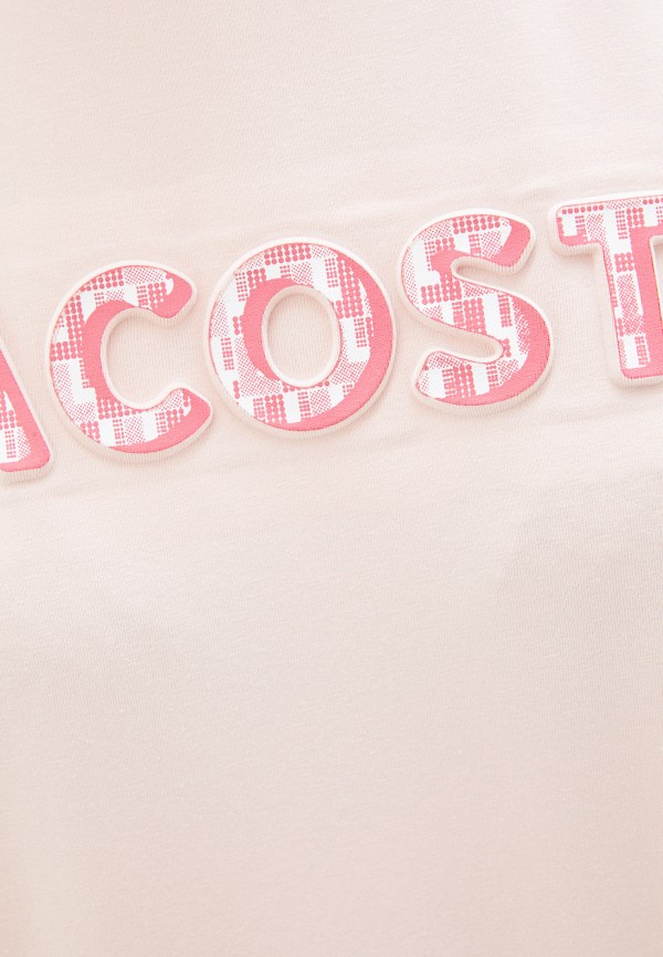 

Футболка Lacoste, Розовый