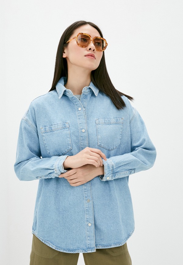 

Рубашка джинсовая Mavi, Голубой, SHIRT WITH POCKET