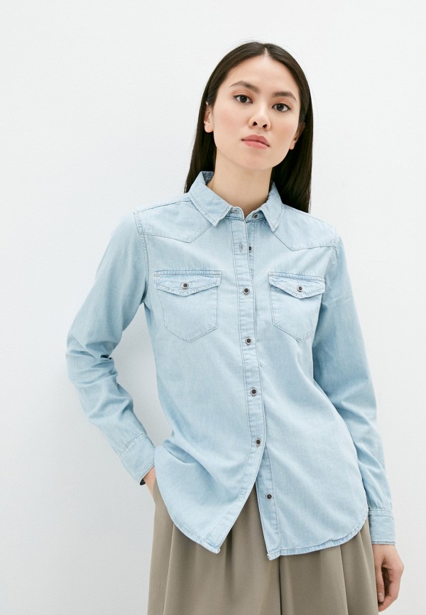 

Рубашка джинсовая Mavi, Голубой, SHIRT WITH POCKET