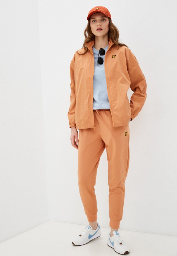 

Ветровка Lyle & Scott, Оранжевый, Perforated Funnel Neck Jacket
