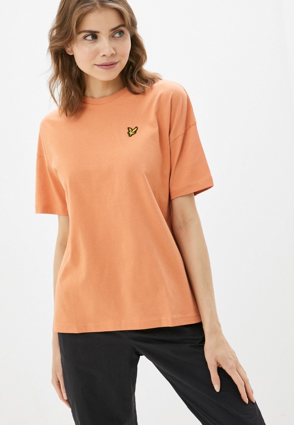 

Футболка Lyle & Scott, Оранжевый, Oversized T-shirt