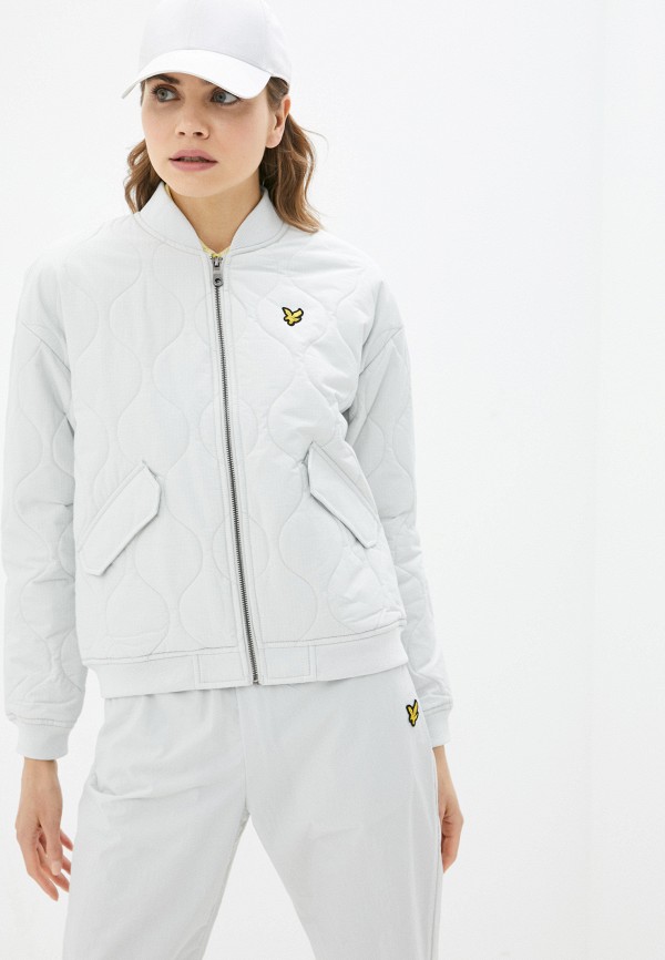 

Куртка утепленная Lyle & Scott, Серый, Quilted Bomber