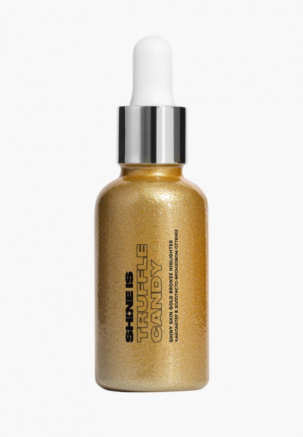 

Хайлайтер Shine Is, Золотой, Shiny Skin Gold Bronze Higlighter, 30 мл