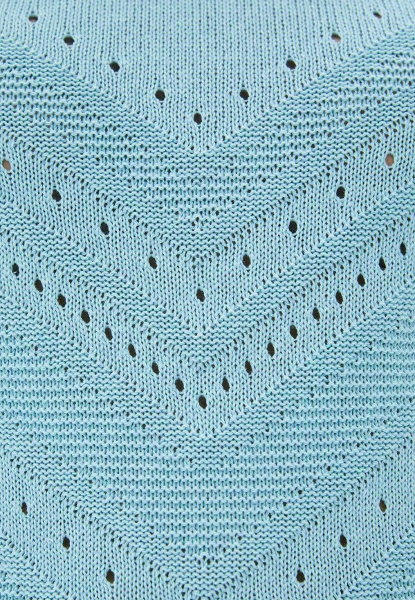Пуловер Стим цвет голубой  Фото 4