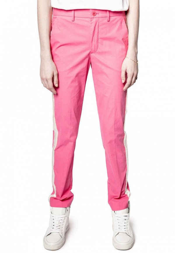 

Брюки Zadig & Voltaire, Розовый, POMELO COT