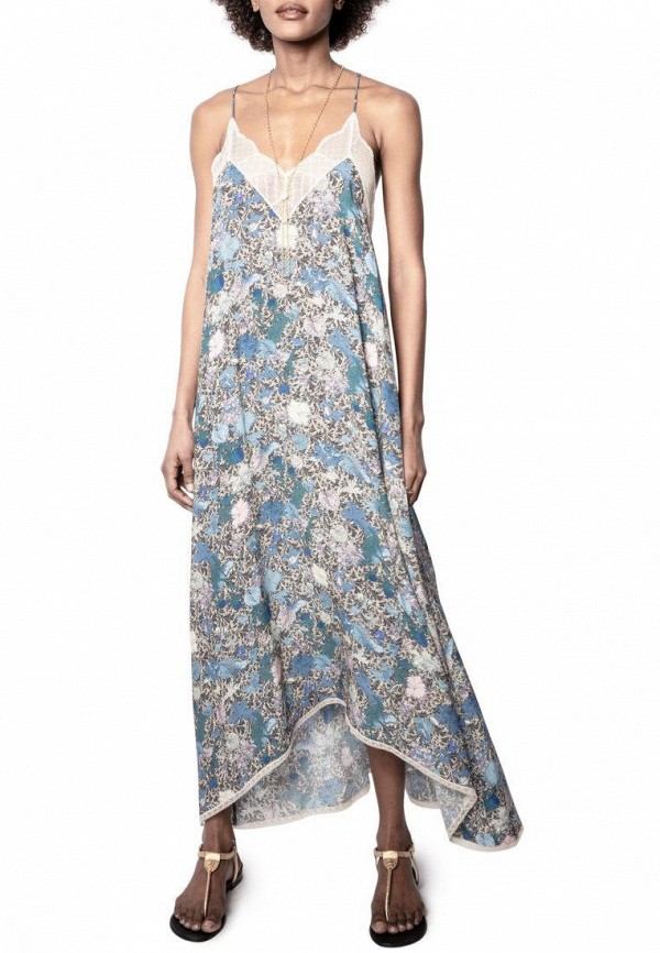 

Платье Zadig & Voltaire, Голубой, Zadig & Voltaire MP002XW06NQ6