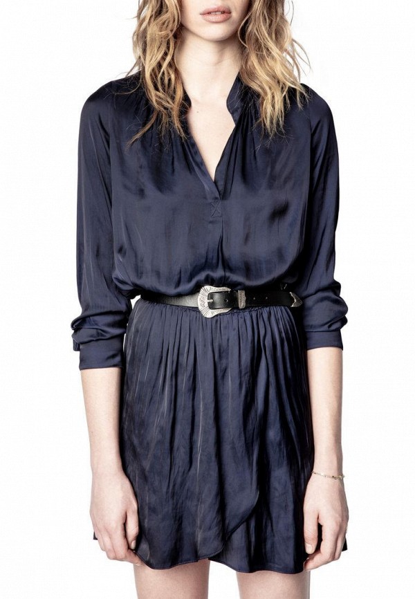 

Платье Zadig & Voltaire, Синий, Zadig & Voltaire MP002XW06NQ9