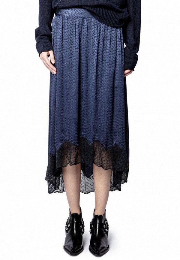 

Юбка Zadig & Voltaire, Синий, Zadig & Voltaire MP002XW06NQD