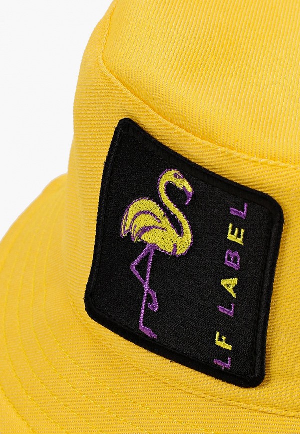 Панама LF-Label цвет желтый  Фото 3