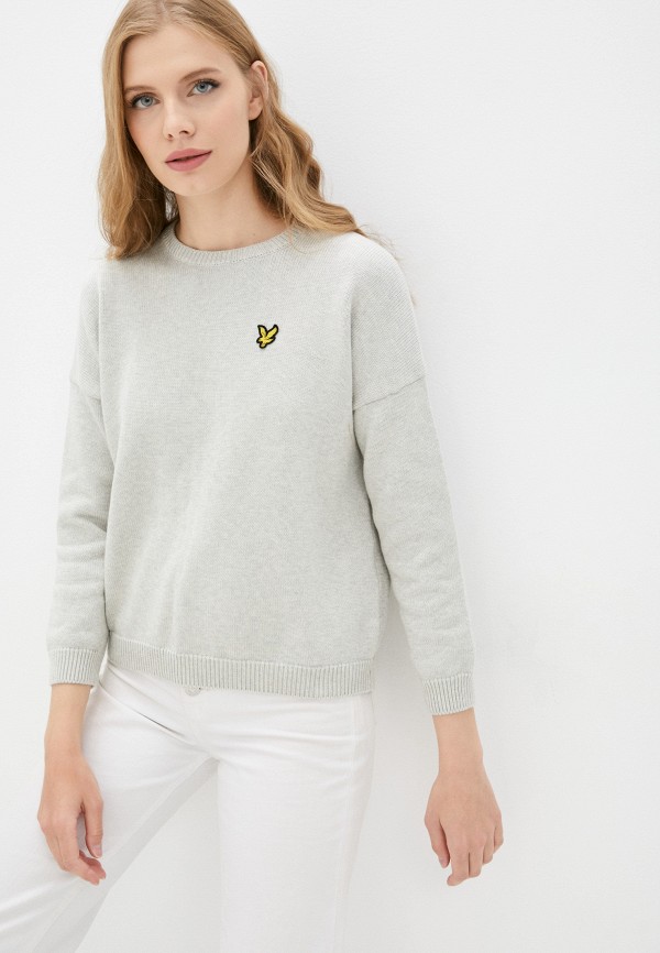

Джемпер Lyle & Scott, Серый, Crew Neck Jumper