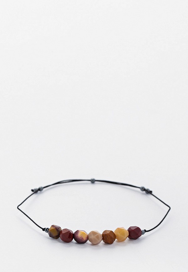 

Браслет Something Special Lifestyle Jewelry, Разноцветный, Midi, "Яшма мукаит"