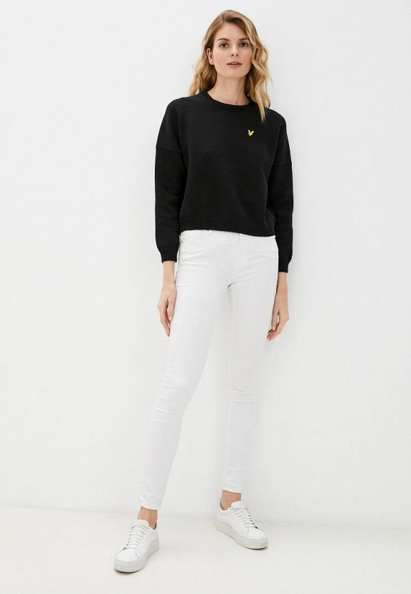 

Джемпер Lyle & Scott, Черный, Crew Neck Jumper