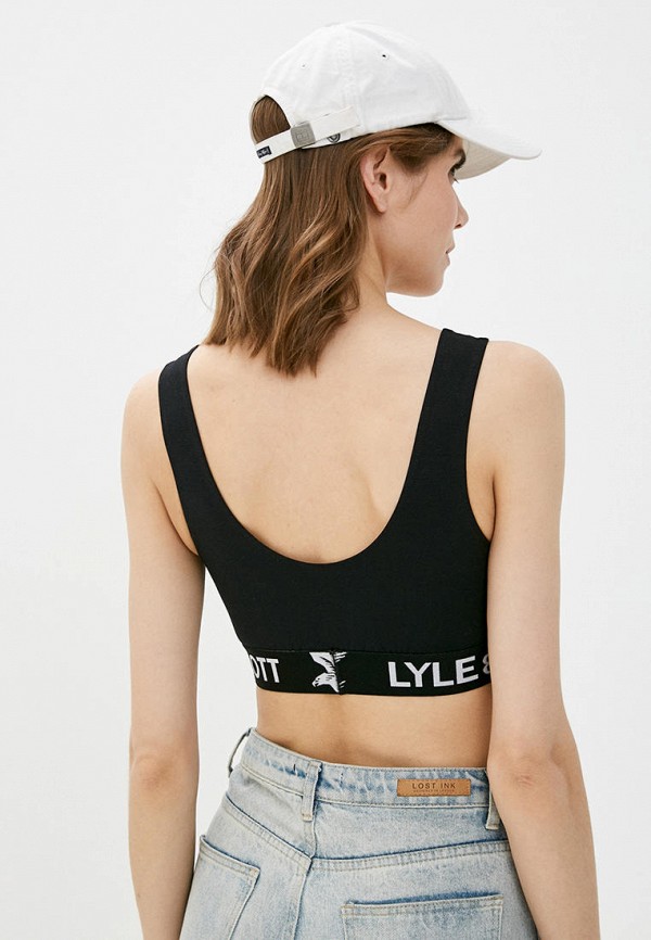 

Топ Lyle & Scott, Черный, Bralette