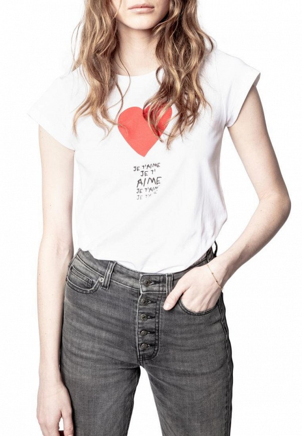 

Футболка Zadig & Voltaire, Белый, Zadig & Voltaire MP002XW06P9E