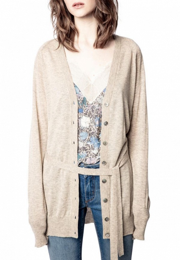 

Кардиган Zadig & Voltaire, Бежевый, JIMMY CP