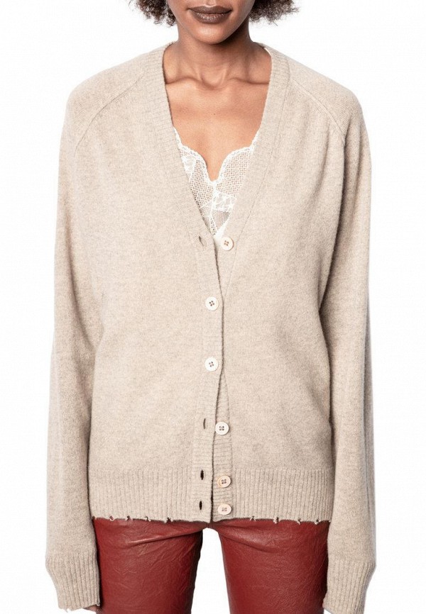 

Кардиган Zadig & Voltaire, Бежевый, Zadig & Voltaire MP002XW06P9M