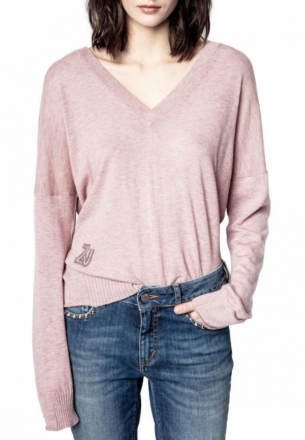 

Пуловер Zadig & Voltaire, Фиолетовый, BRUMY CP F