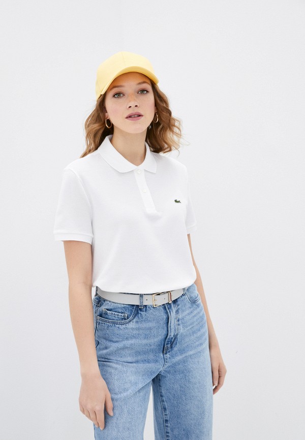 

Поло Lacoste, Белый
