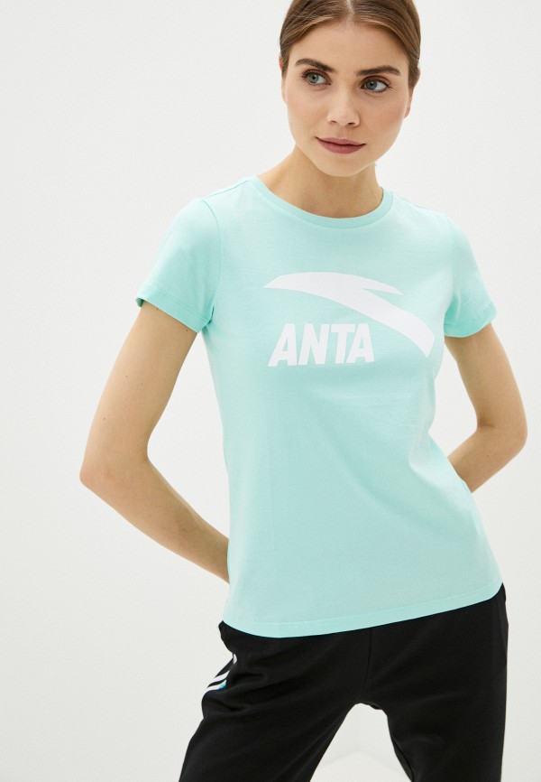 

Футболка Anta, Бирюзовый, Cross-training