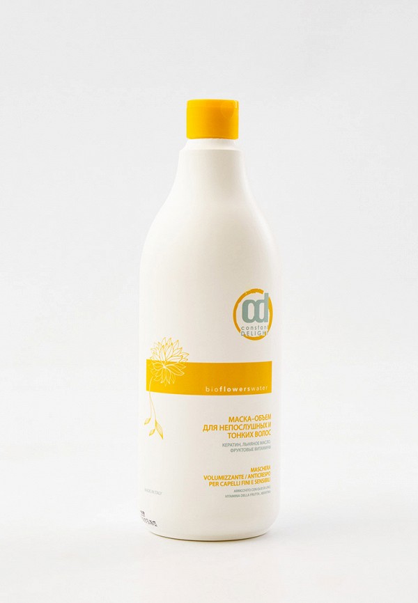 

Маска для волос Constant Delight, Прозрачный, для увеличения объема, BIO FLOWERS, 1000 мл