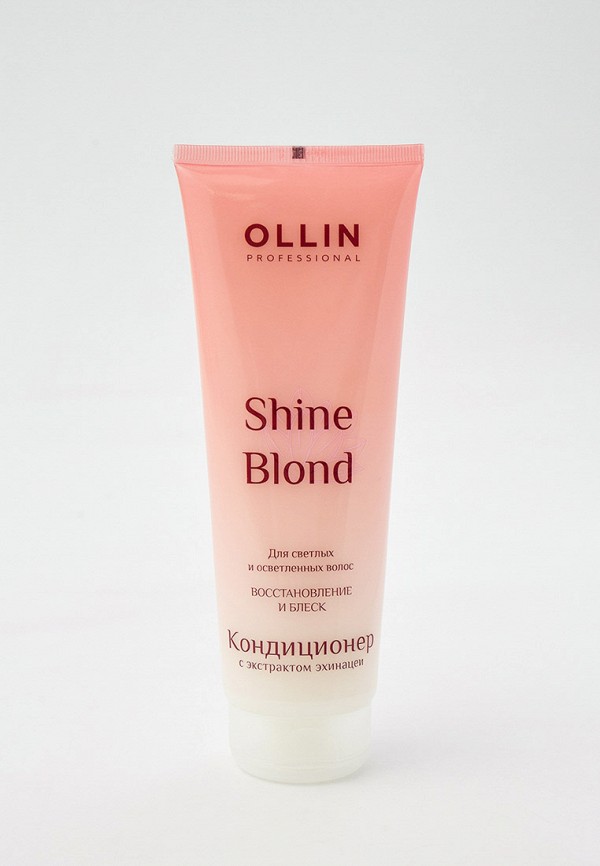 

Кондиционер для волос Ollin, Прозрачный, SHINE BLOND для блондированных волос OLLIN PROFESSIONAL с экстрактом эхинацеи, 250 мл