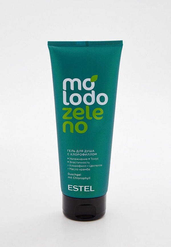 

Гель для душа Estel, Прозрачный, "MOLODO ZELENO" с хлорофиллом, 200 мл