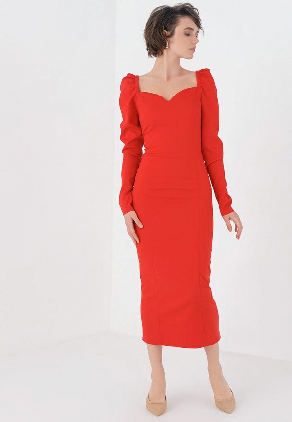 Платье Lipinskaya-Brand красный  MP002XW06RUW