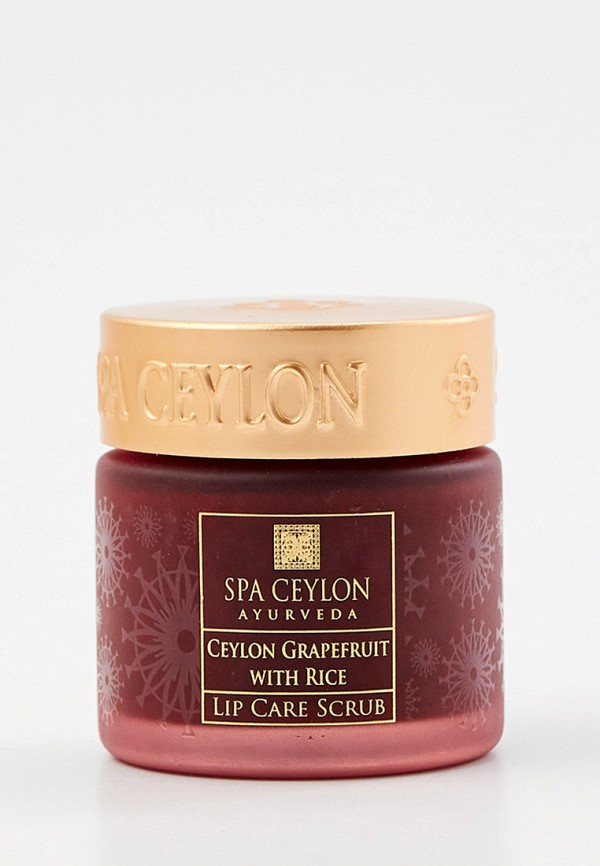 

Скраб для губ Spa Ceylon, Прозрачный, Цейлонский грейпфрут и Рис, 25 г