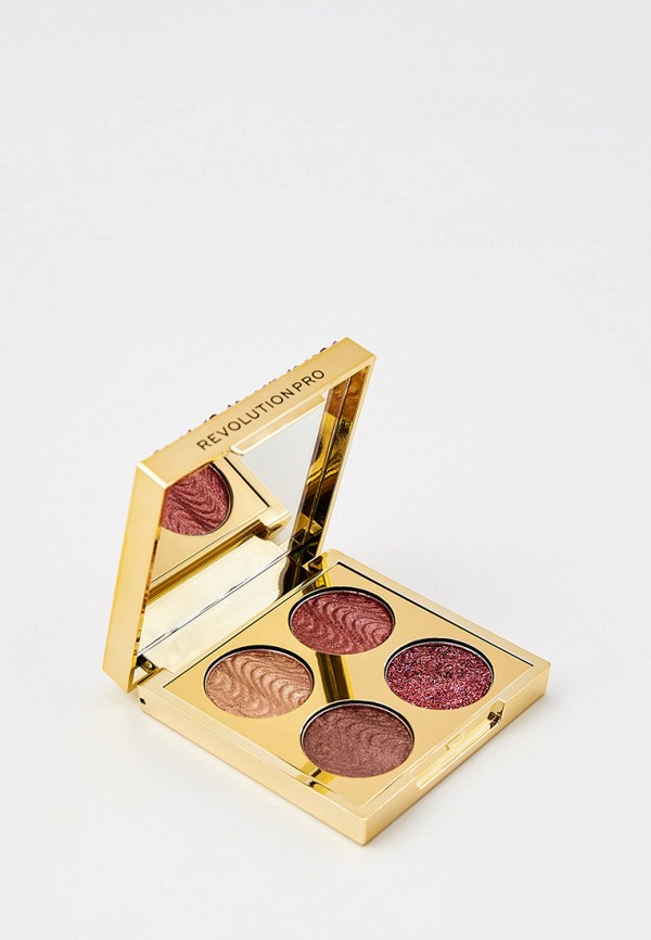 

Палетка для глаз Revolution Pro, Разноцветный, CRYSTAL EYE QUAD, Pink Topaz, 3,2 г