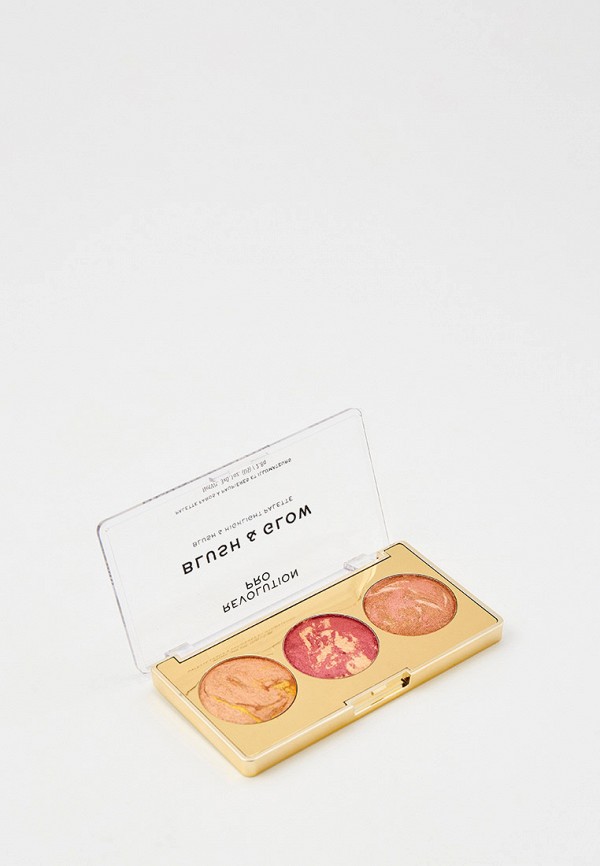

Палетка для лица Revolution Pro, Разноцветный, BLUSH & GLOW, Cranberry Glow, 8,4 г