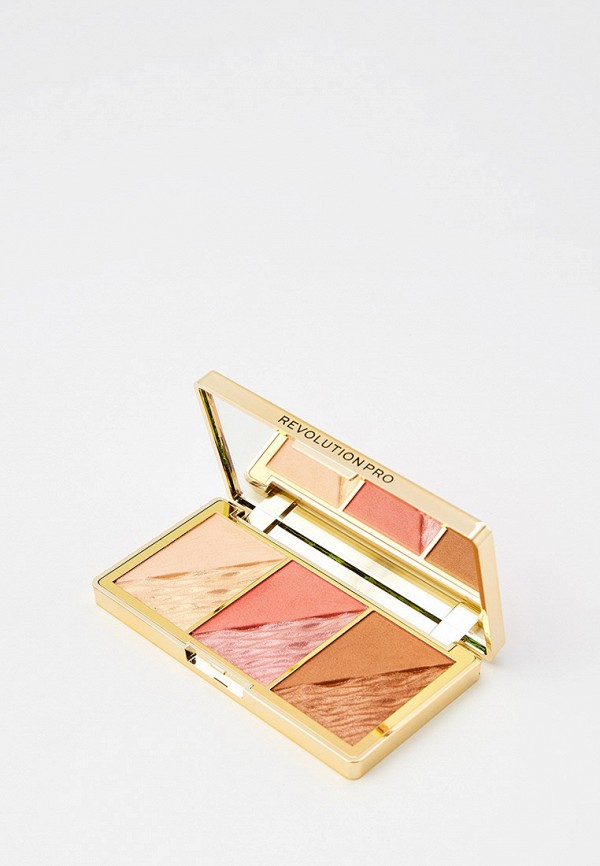 

Палетка для лица Revolution Pro, Разноцветный, CRYSTAL LUXE, Rose Fresco, 8,4 г