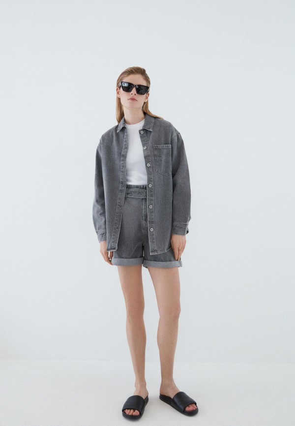 фото Шорты джинсовые zarina