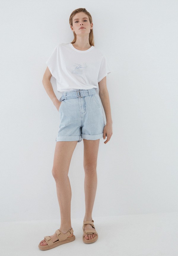 фото Шорты джинсовые zarina