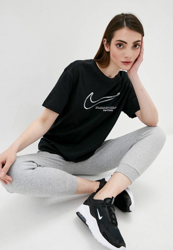 

Футболка Nike, Черный, Nike MP002XW06TKT