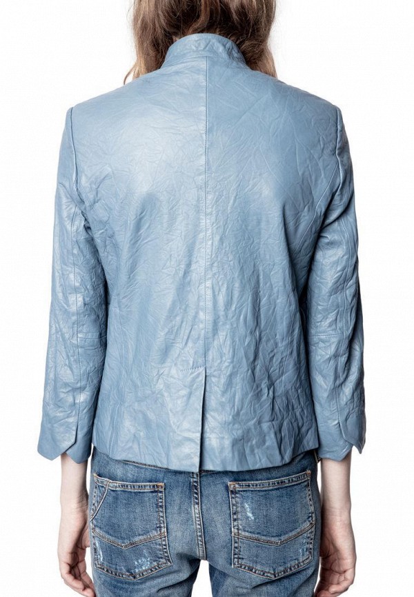 

Куртка кожаная Zadig & Voltaire, Голубой, Zadig & Voltaire MP002XW06TME