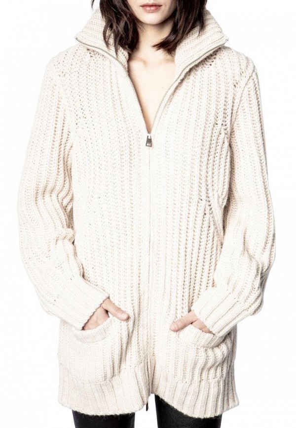 

Кардиган Zadig & Voltaire, Бежевый, ALYA AWA