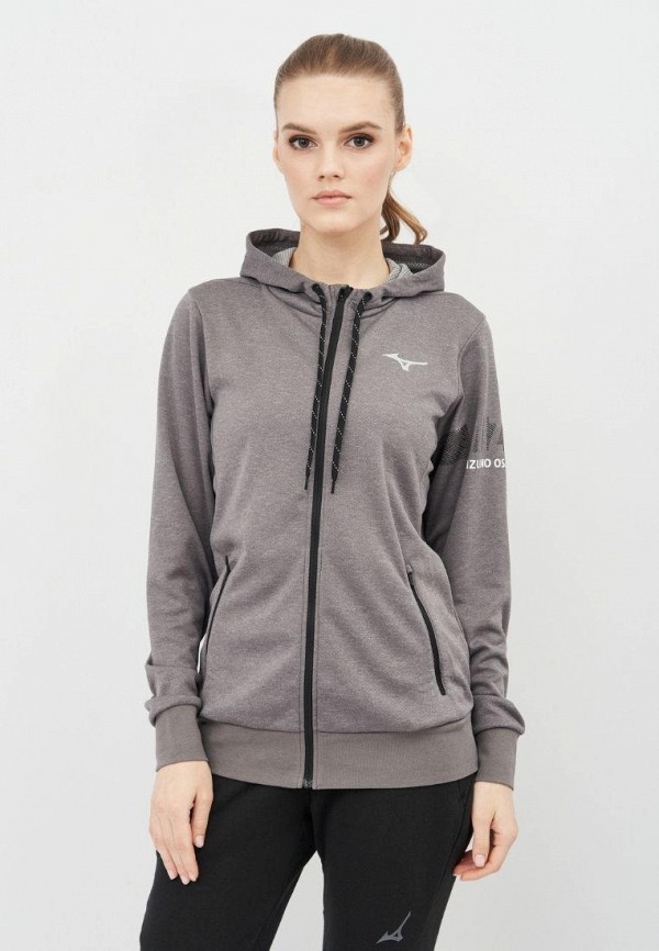

Толстовка Mizuno, Серый, HERITAGE